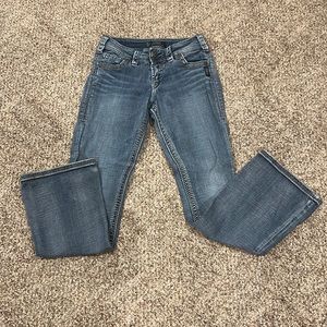 GUC. Silver Jeans. SZ 27/30